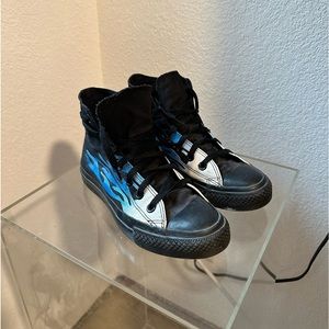 Blue Flame Converse